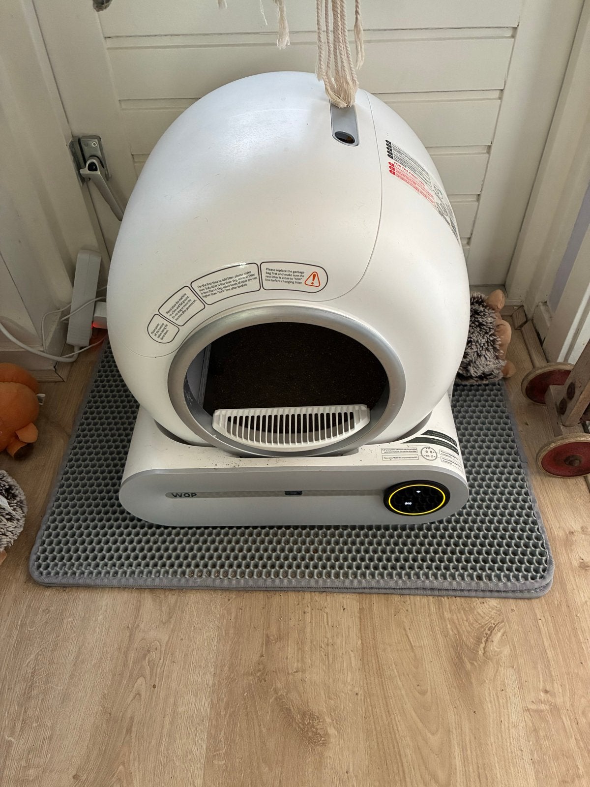 Automatische Wop v2 xxl kattenbak, Ophalen, Gebruikt