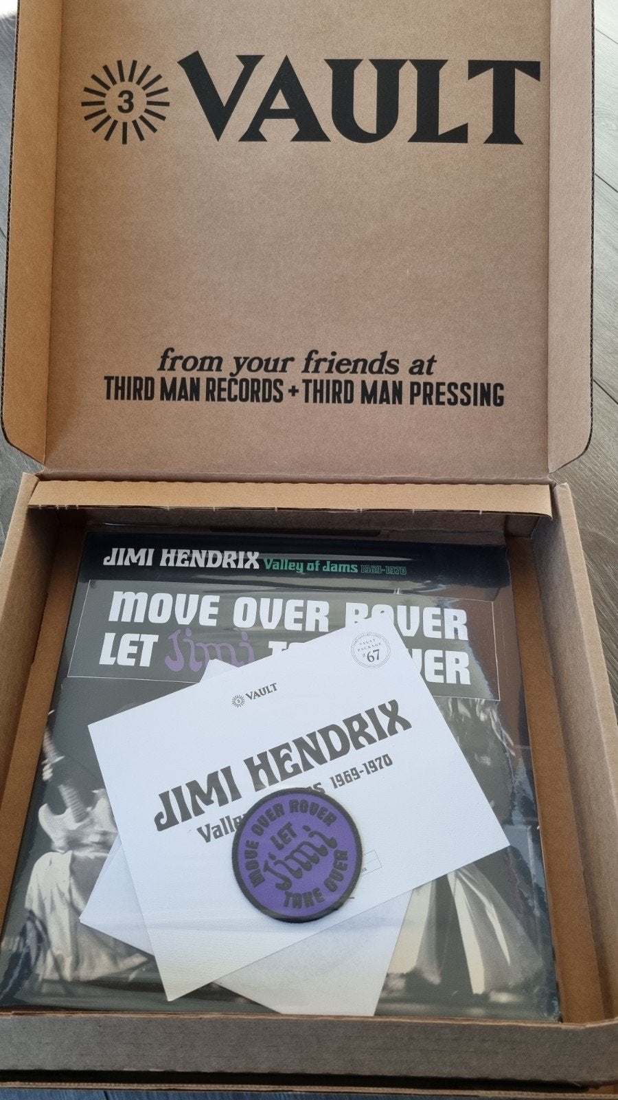 JIMI HENDRIX VAULT BOX JACK WHITE LP LIVE, Ophalen of Verzenden, Nieuw in verpakking, 12 inch, Poprock