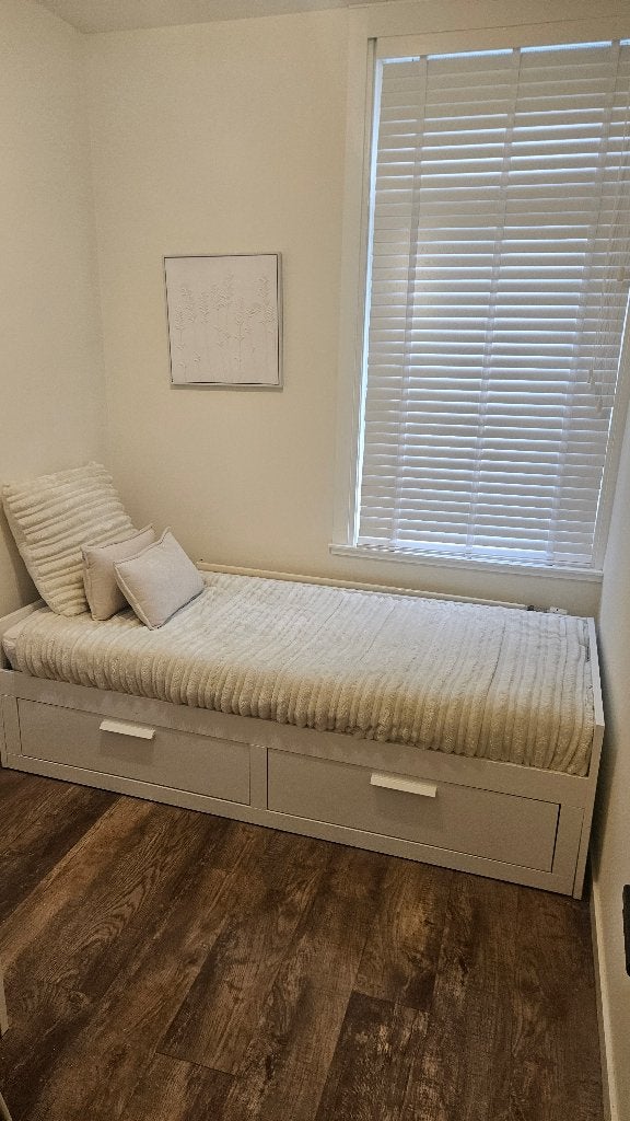 Uitschuifbed te koop, Ophalen, Eenpersoons, Wit, 80 cm