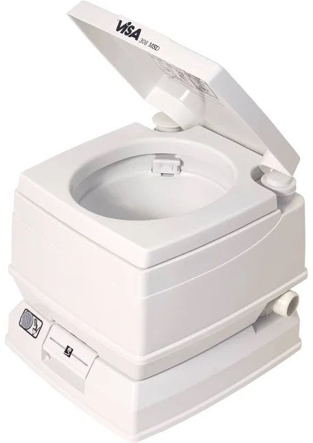 Visa Porta Potti 308 MSD- Draagbaar Toilet voor Boot/Camper, Ophalen, Nieuw