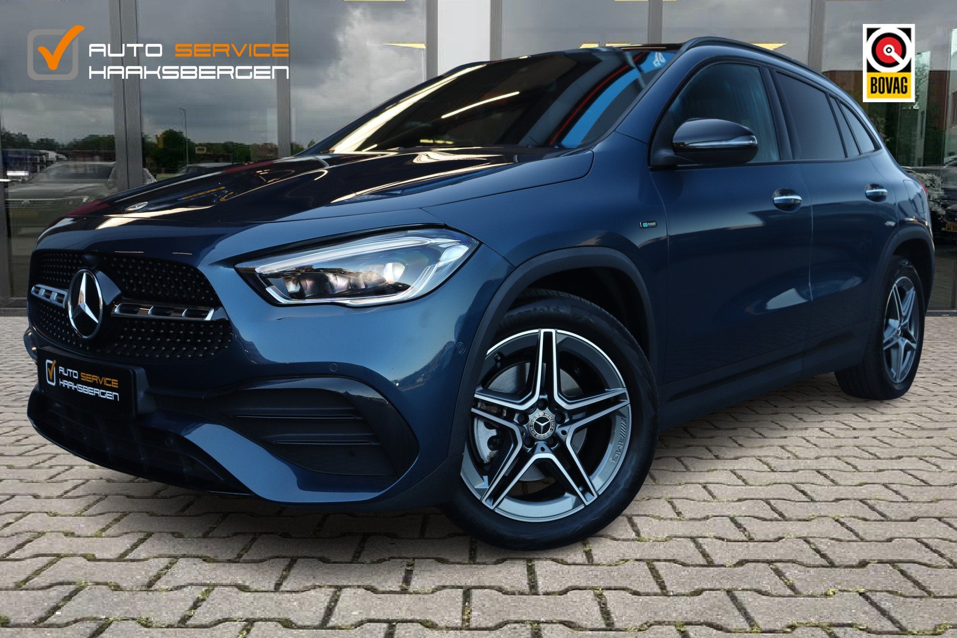 Mercedes-Benz GLA 250 e AMG Line | Pano | Trekhaak | Memory, Zwart, Bedrijf, Hybride Elektrisch/Benzine, 71 km/l