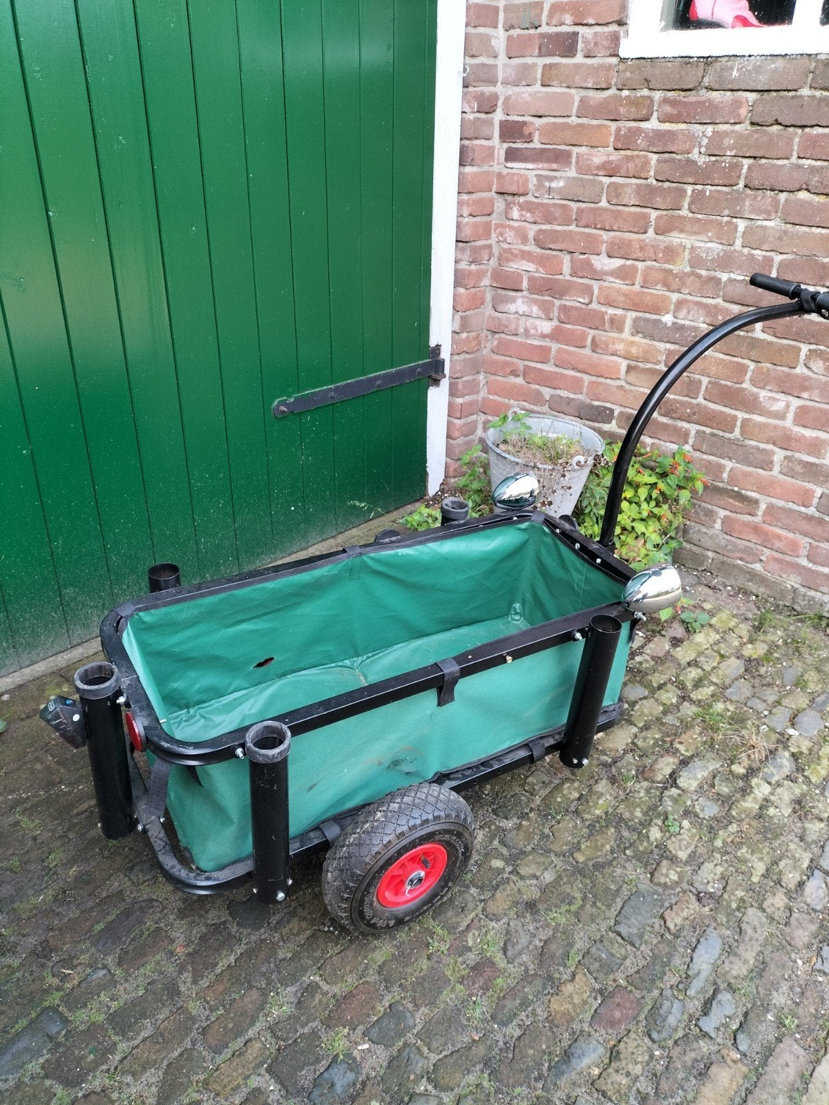 fiets viskar, Ophalen, Gebruikt, Bagagekar