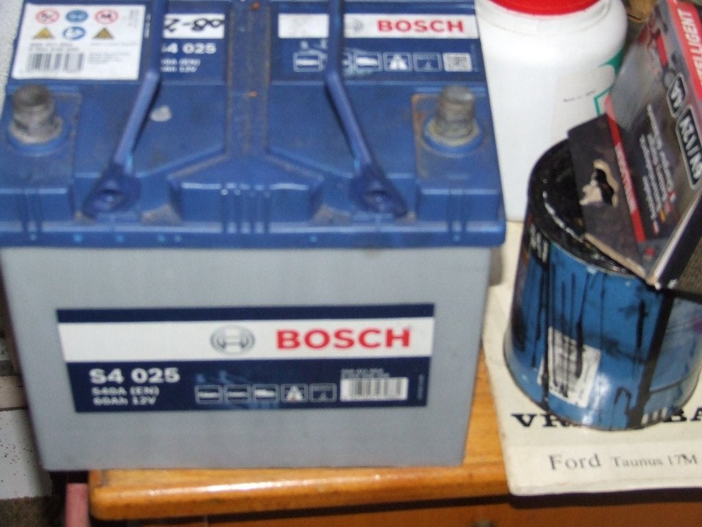 Bosch S4 025 Auto Accu 60Ah 12V - Gebruikt, Ophalen of Verzenden, Gebruikt, Chevrolet