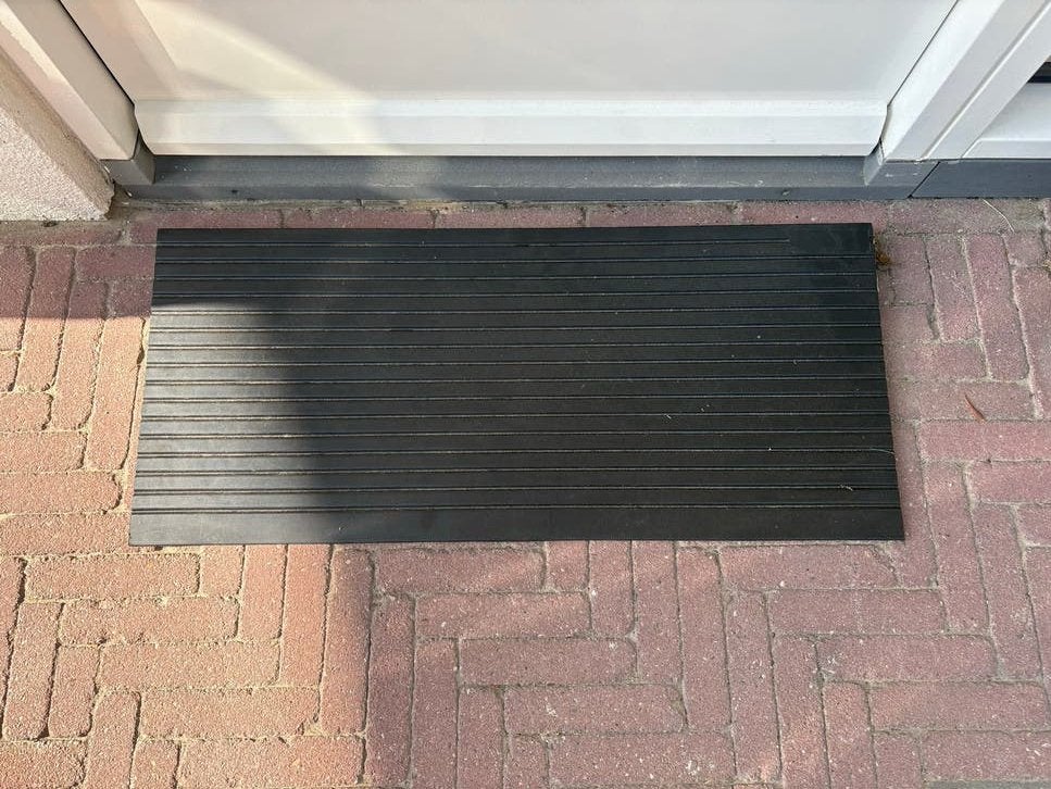 Drempelhulp, Ophalen, Binnen, Gebruikt, Rubber