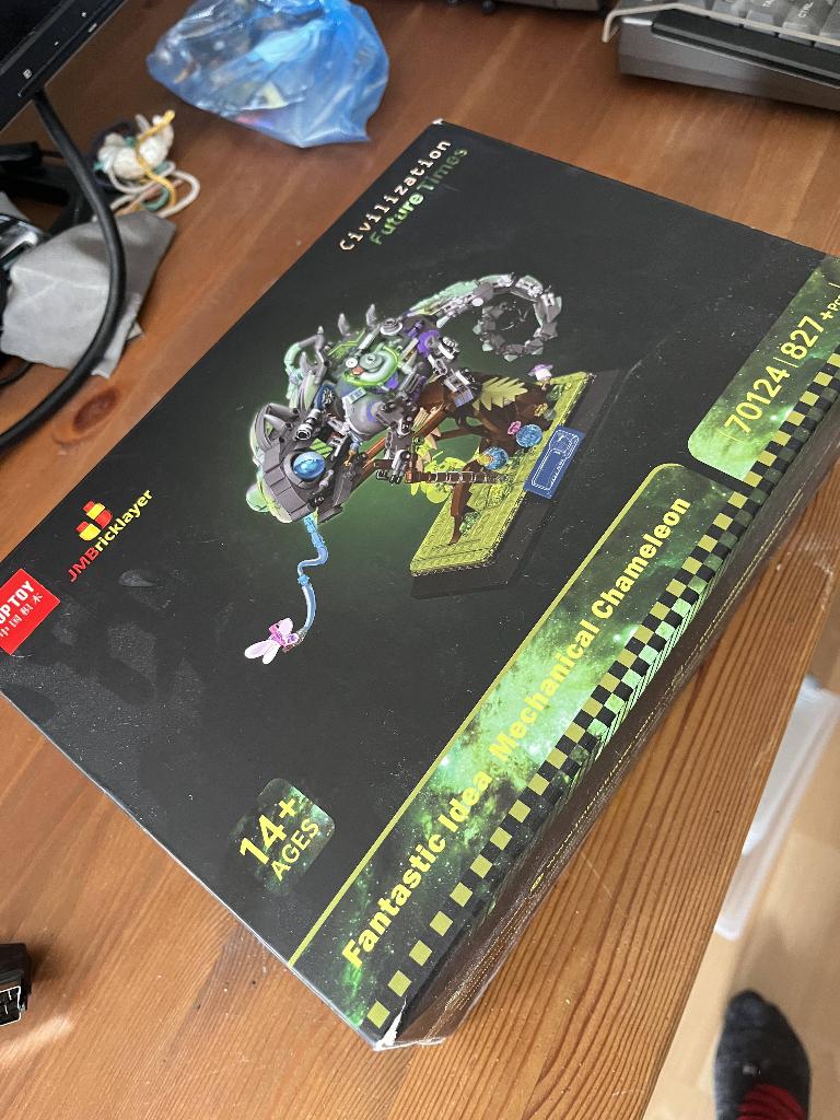 JMBricklayer Fantastic Idea Mechanical Chameleon nep lego, Ophalen of Verzenden, Nieuw, Overige merken