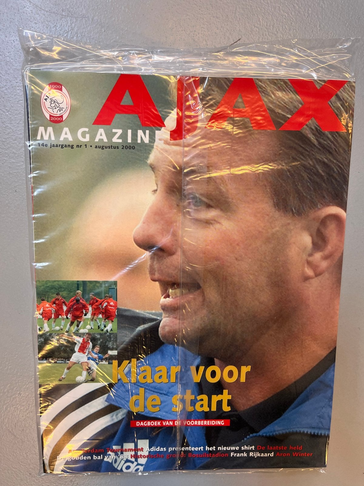 Ajax Magazine - Augustus 2000 - Klaar voor de start, Ophalen of Verzenden, Nieuw, Sport en Vrije tijd