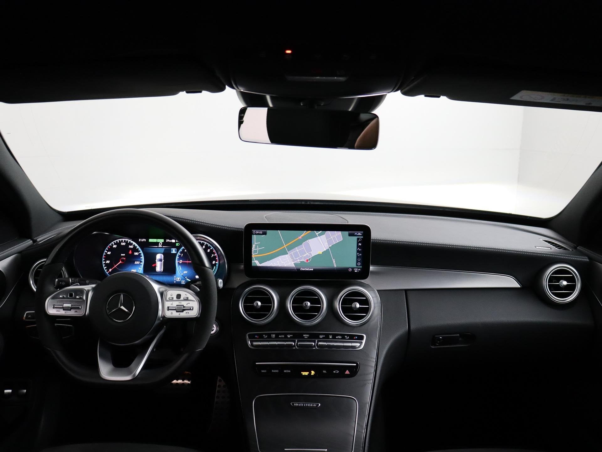 Mercedes-Benz C-klasse Estate 300 e Business Solution Luxury, Auto's, Euro 6, 320 pk, Zwart, Plug-in hybride