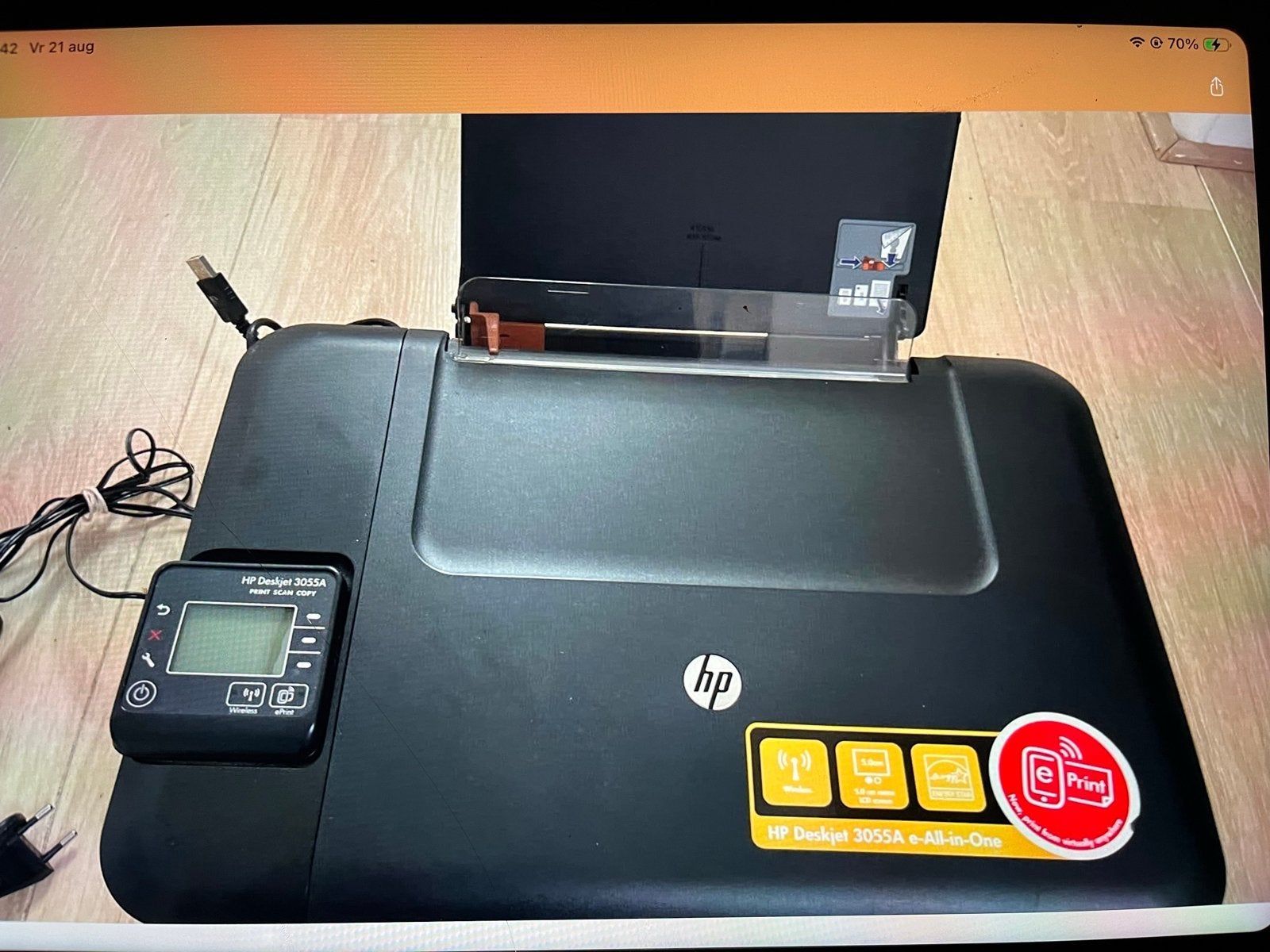 HP Deskjet 3055A e-All-in-One Printer, Ophalen, Gebruikt, Inkjetprinter, All-in-one