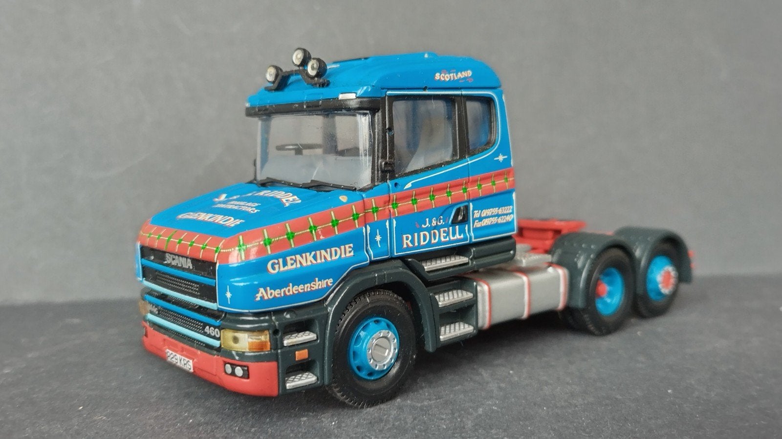 Scania T Riddell Torpedo 1:50 Corgi Pol, Corgi, ., Zo goed als nieuw, Bus of Vrachtwagen
