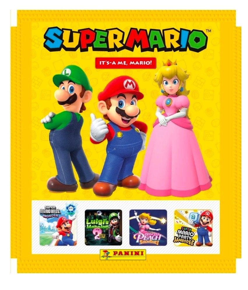 Super Mario panini stickers ongebruikt! VEEL DUBBEL, Ophalen of Verzenden, Nieuw