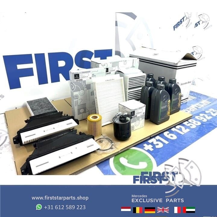 Mercedes GROTE BEURT OLIE + FILTER SET W176 W177 W246 W247 W, -, Nieuw, Ophalen of Verzenden, -