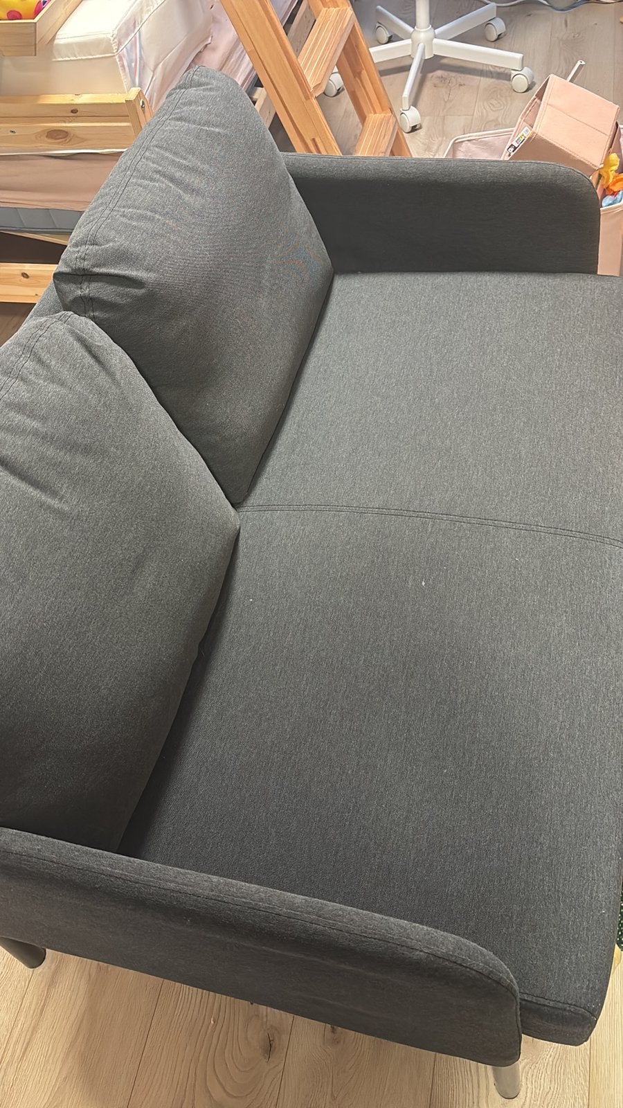 Klein ikea bankje, Ophalen, Tweepersoons, 75 tot 100 cm, Zo goed als nieuw