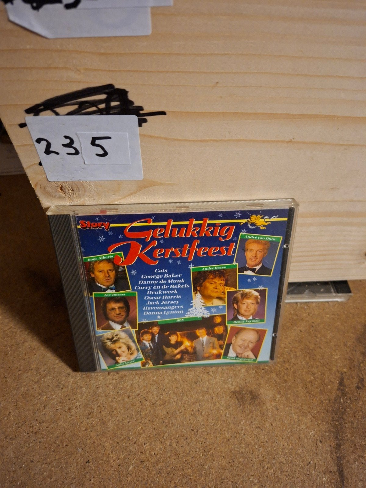 Gelukkig Kerstfeest CD - Diverse Artiesten, Ophalen of Verzenden, Gebruikt, Kerst, Verzamelalbum