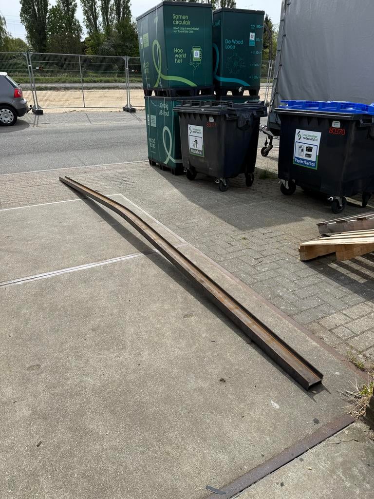 IPE100 balk, 400 cm lang, Ophalen, Gebruikt, IJzer