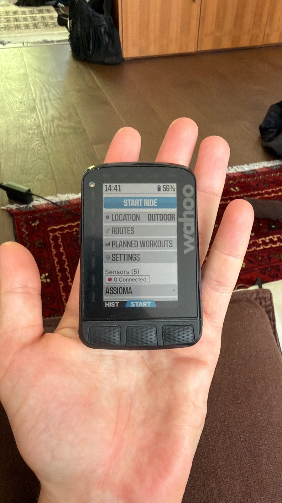 Wahoo Elemnt Roam V2, Fietsen en Brommers, Fietsaccessoires | Fietscomputers, Ophalen of Verzenden, Zo goed als nieuw