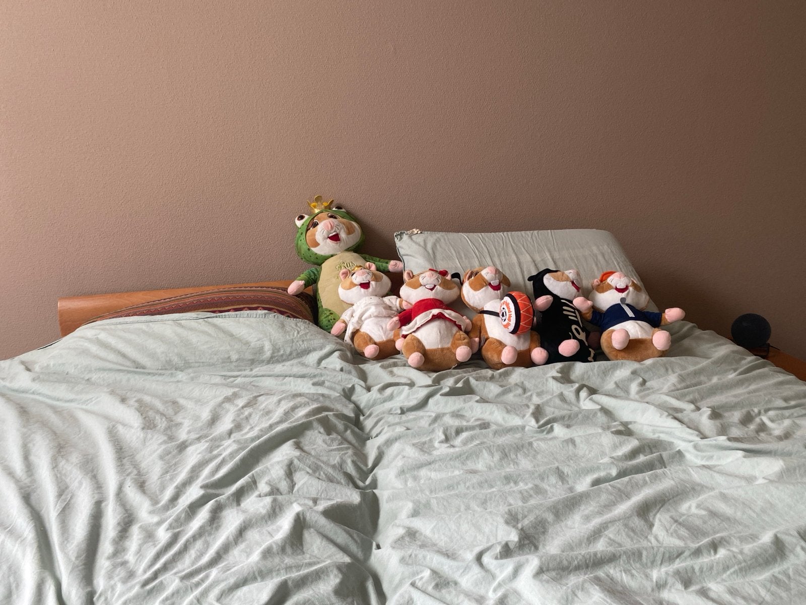 Leuke hamster knuffels van de albert heien, Kikker, Ophalen of Verzenden, Middelgroot (20 tot 80 cm), Gebruikt