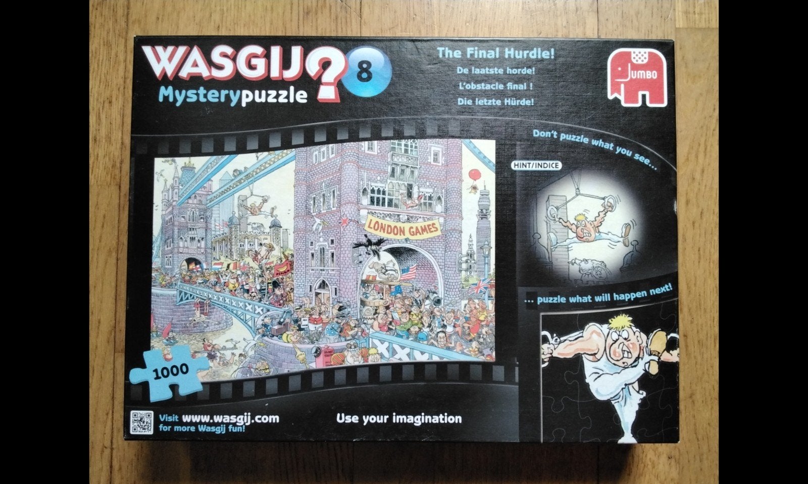 Wasgij Mystery 8 - De Laatste Horde - 1000 stukjes, Hobby en Vrije tijd, Denksport en Puzzels, Ophalen, 500 t/m 1500 stukjes, Gebruikt