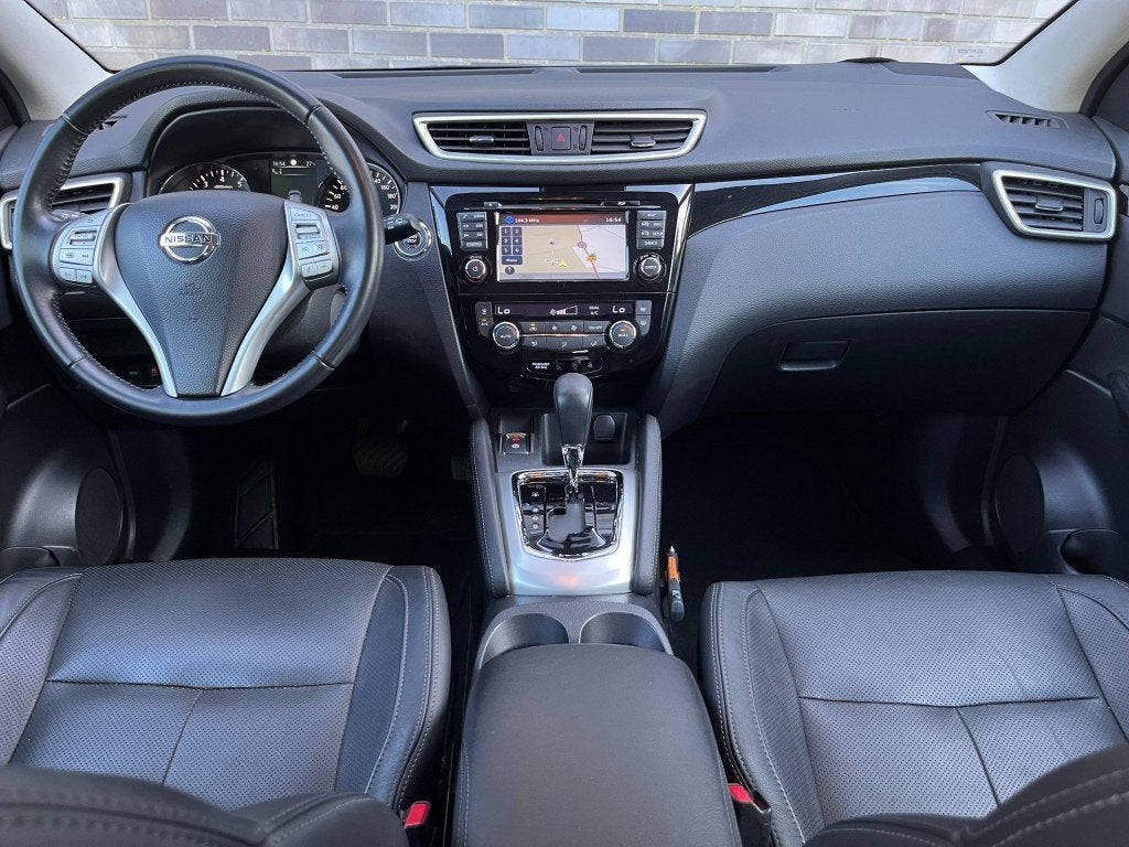 Nissan QASHQAI 1.2 TEKNA AUT. - LEDER - NAVI - 360 CAMERA -, Auto's, Nissan, Automaat, Gebruikt, 4 cilinders, LED verlichting