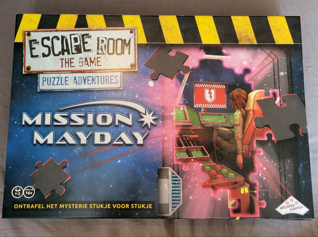 Escape Room The Game: Mission Mayday - Puzzel Avonturen, Een of twee spelers, Ophalen of Verzenden, Gebruikt, Identity Games