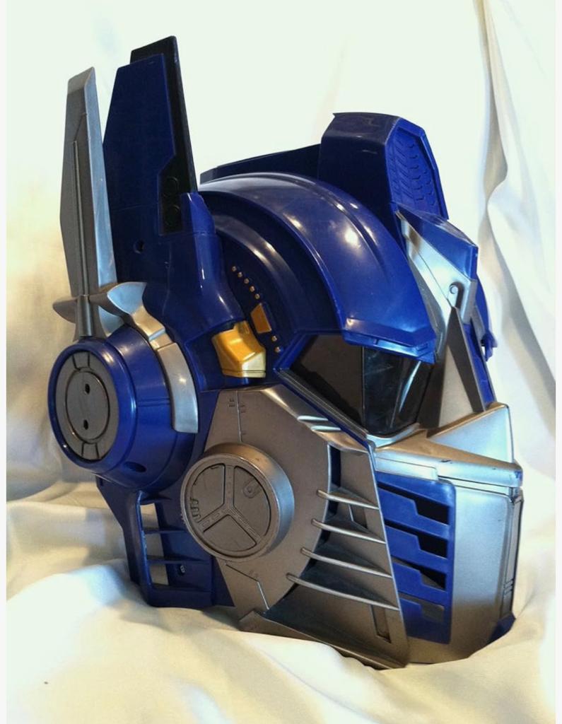 Optimus Prime Masker met Stemveranderende functie, Ophalen of Verzenden, Gebruikt