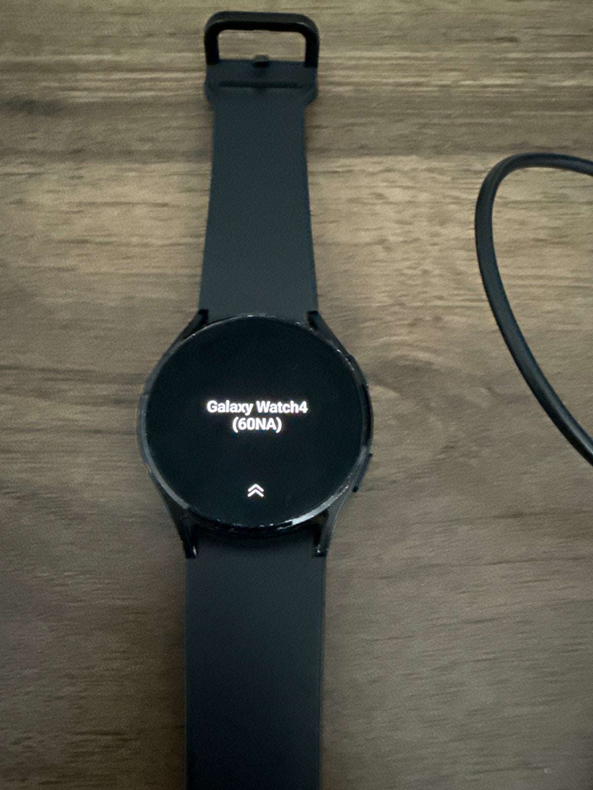 Samsung Galaxy Watch4 (60NA) Zwart met oplader, Ophalen, Gebruikt, Hartslag, Zwart