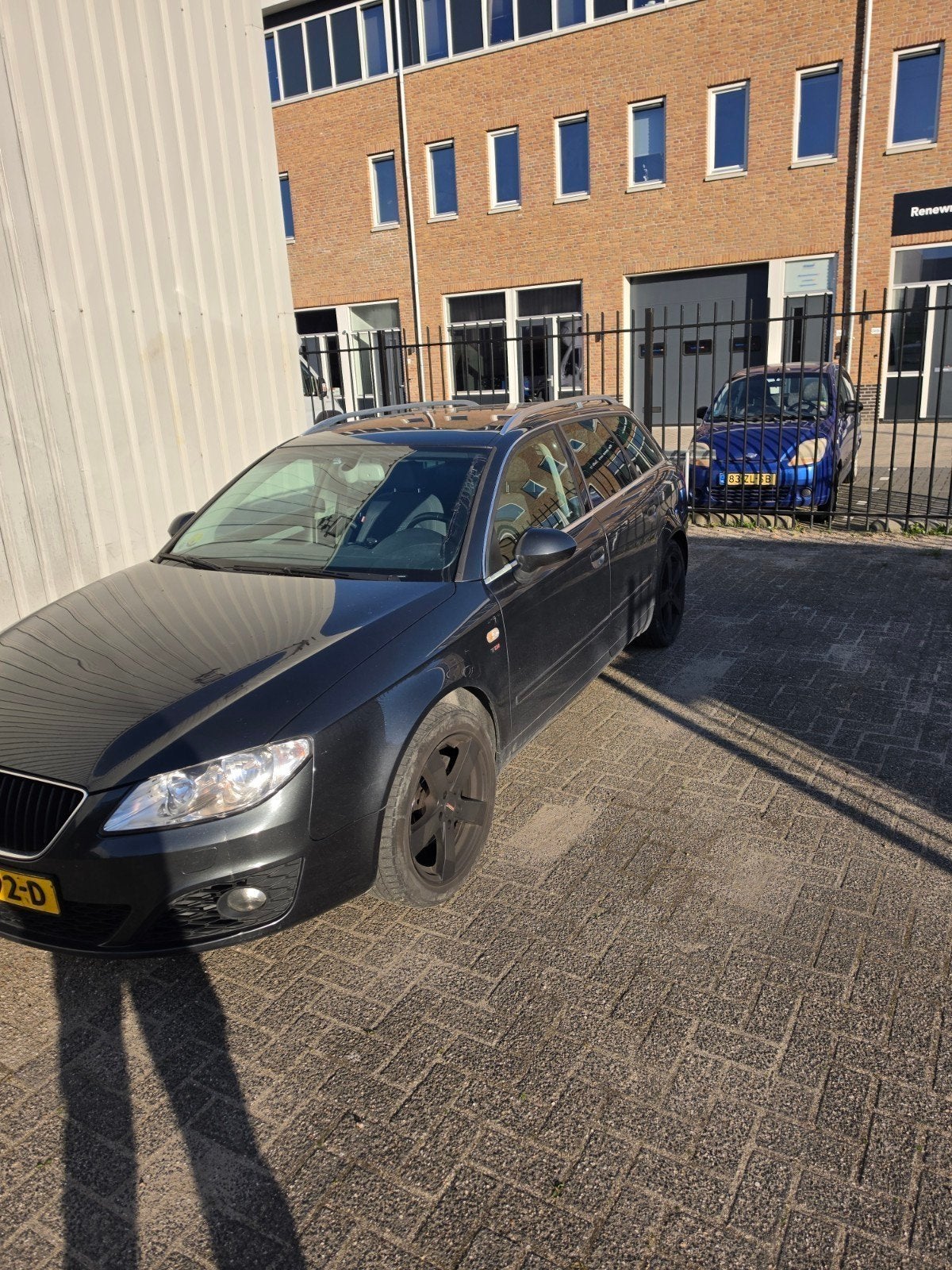Sportieve SEAT Exeo ST 2.0 TDI Sport (2012) Automaat, Stof, Zwart, Stationwagon, Diesel
