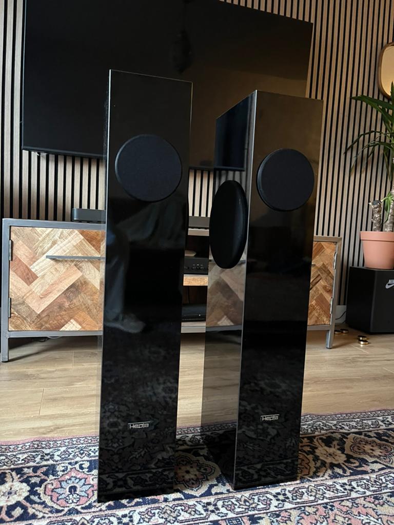 Hepta luidsprekers, Zo goed als nieuw, 120 watt of meer, Front, Rear of Stereo speakers, Ophalen