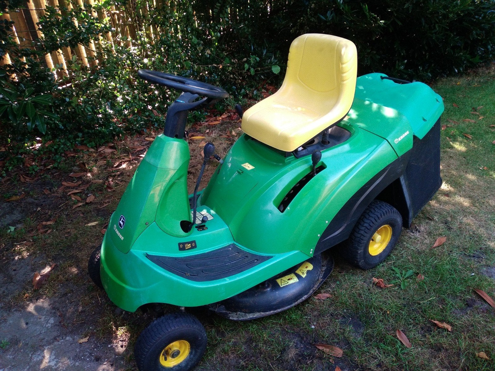 te koop John Deere zitmaaier hydrostaat., Tuin en Terras, Zitmaaiers, Ophalen, Gebruikt