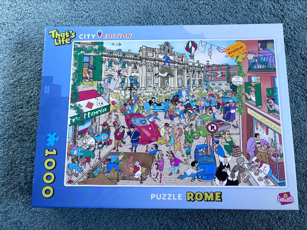 That’s life City edition - Rome, Ophalen of Verzenden, 500 t/m 1500 stukjes, Nieuw, Legpuzzel
