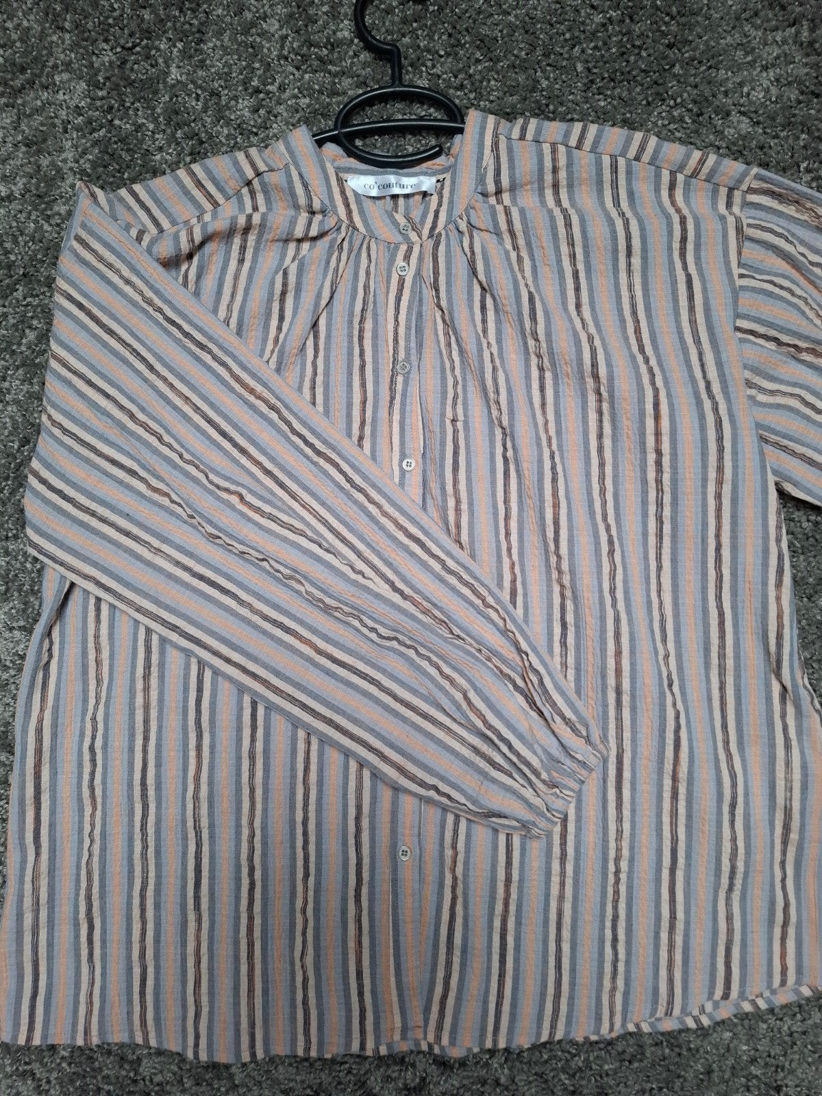 Co'Couture gestreepte blouse, maat S valt ruim, Meerkleurig, Ophalen of Verzenden, Gedragen, Maat 36 (S)