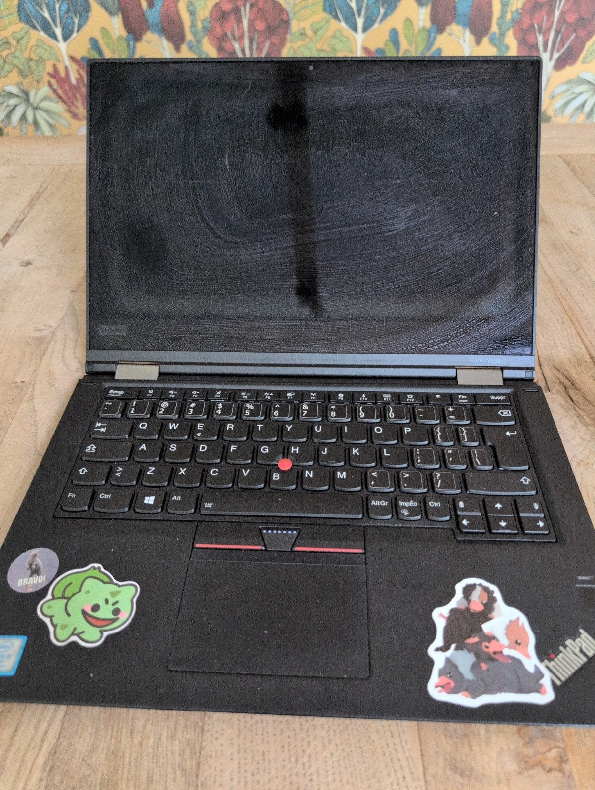 TEAB. Lenovo ThinkPad X380 Yoga - blackscreen/stuk, Computers en Software, Windows Laptops, Ophalen, 2 tot 3 Ghz, SSD, Niet werkend