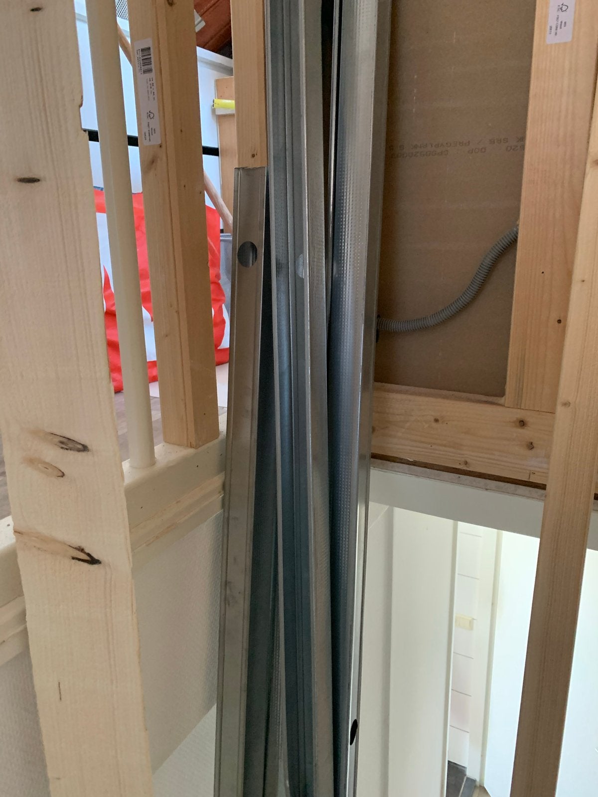 Metalen profielen, metal stud 50mm, Ophalen, Zo goed als nieuw, IJzer