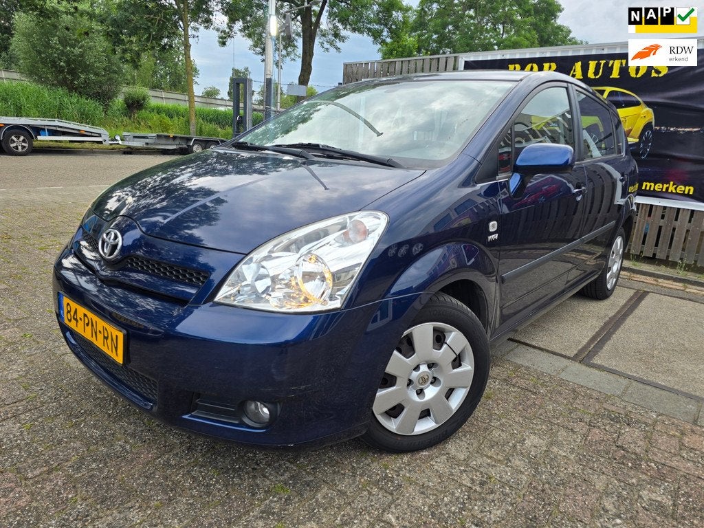 Toyota Corolla Verso 1.8 VVT-i Sol/1e eigenaar/nap/airco/tre, Auto's, Toyota, Bedrijf, Te koop, Corolla Verso, ABS, Airbags, Airconditioning