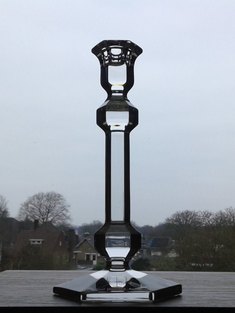 Kandelaar Val Saint Lambert Galatée, Antiek en Kunst, Ophalen of Verzenden, Glas