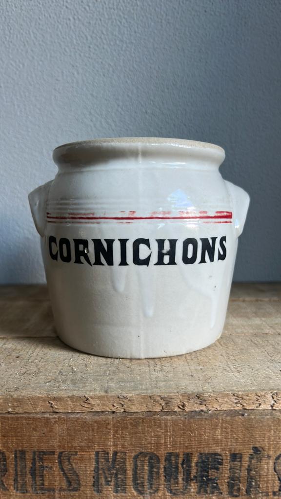 Franse grespot cornichons, Antiek en Kunst, Curiosa en Brocante, Ophalen of Verzenden
