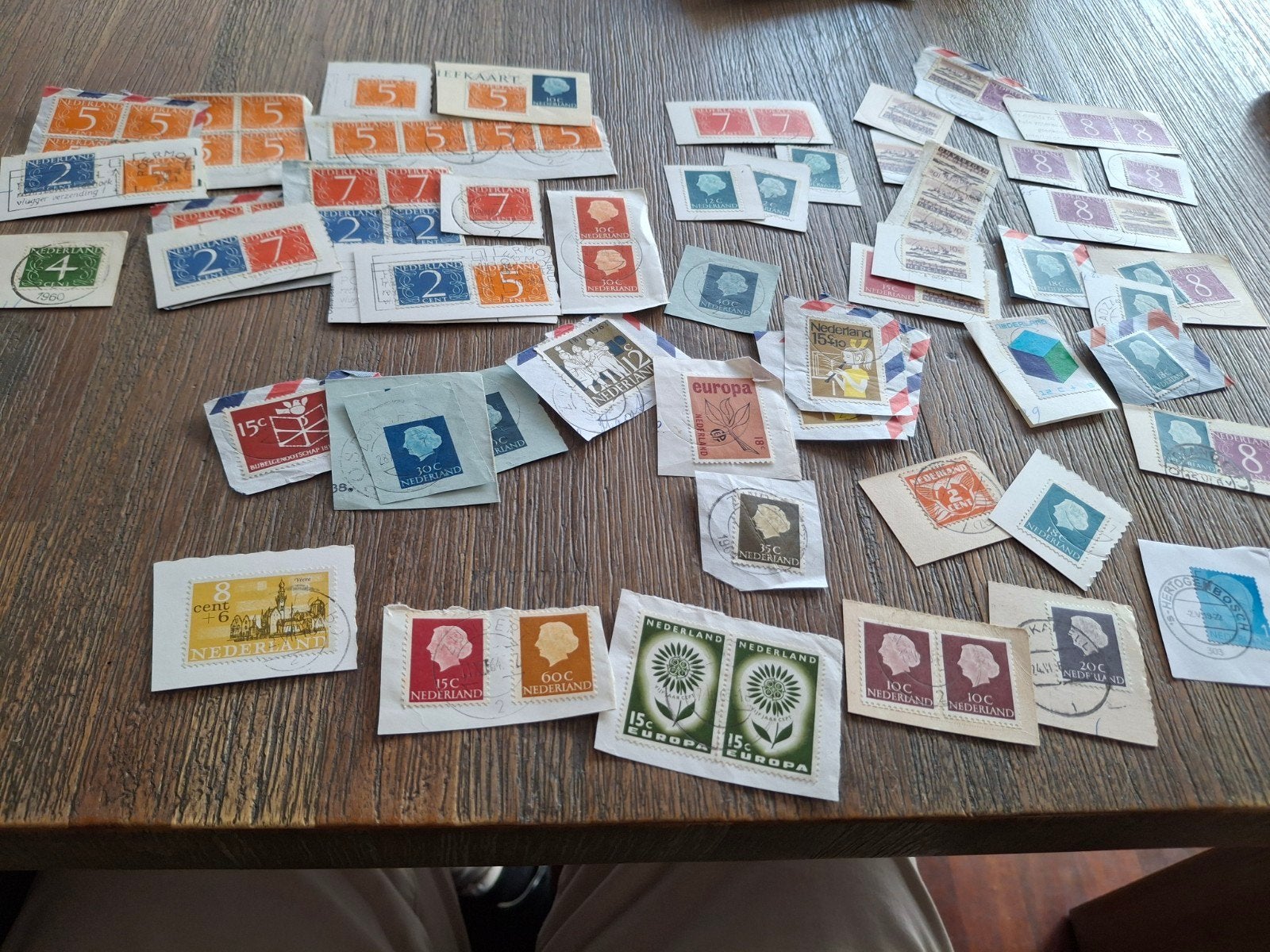 Diverse Nederlandse postzegels, gestempeld s, Ophalen of Verzenden, Na 1940, Gestempeld