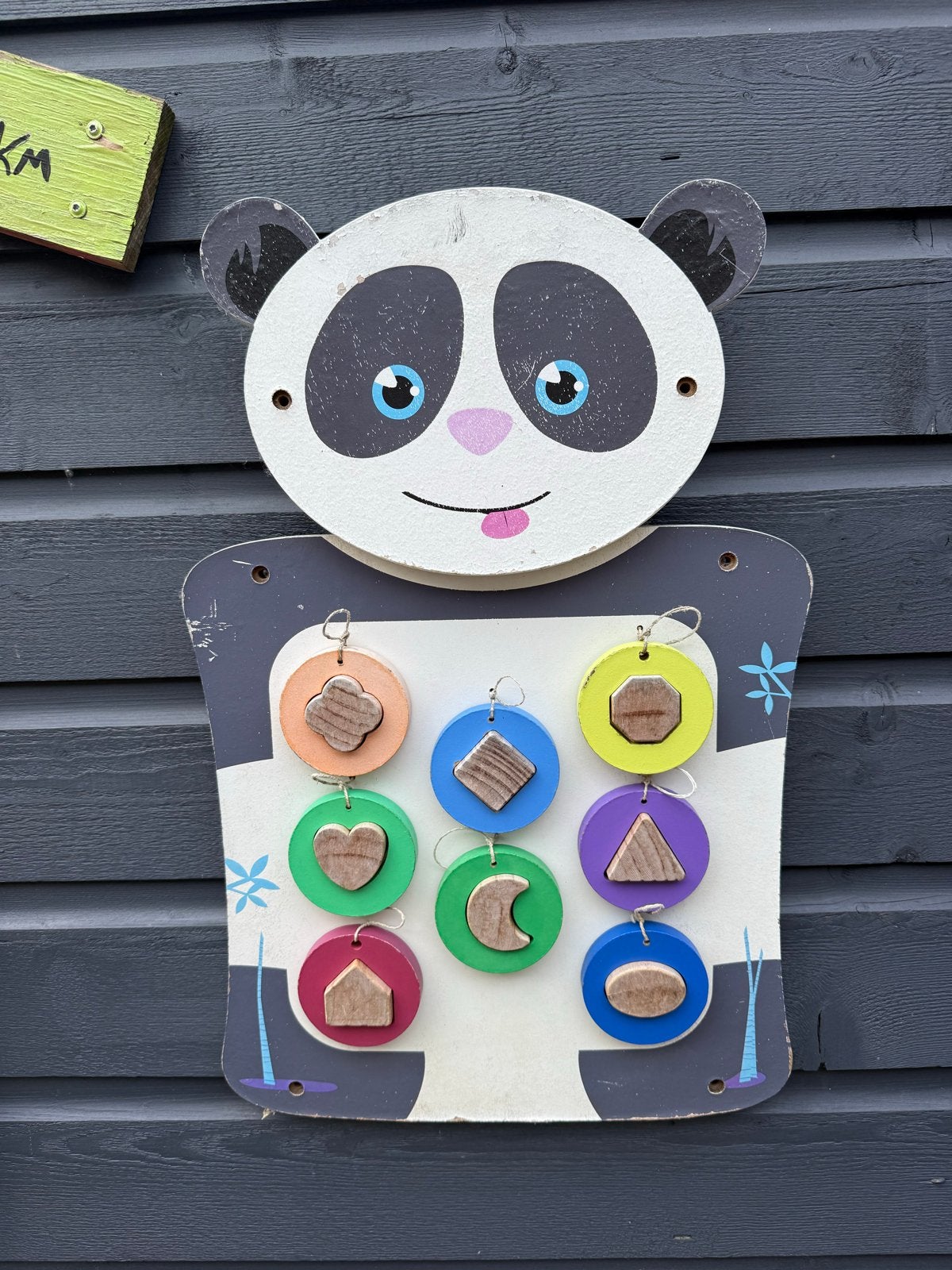 Panda Vormenstoof Houten Speelbord, Ophalen, Gebruikt, Puzzelen