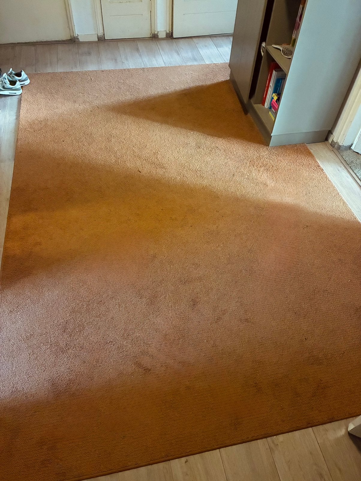 Groot & Veelzijdig IKEA SPORUP Vloerkleed– Warm Bruin/Oranje, Ophalen, Overige materialen, 30 cm of meer, Overige typen