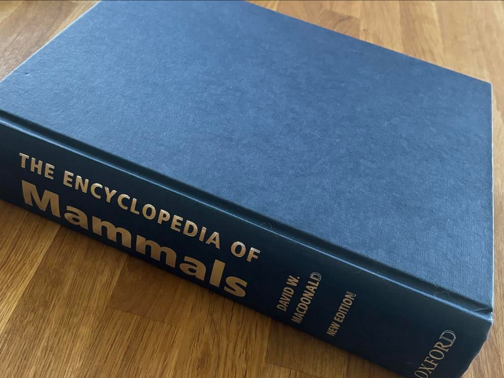 Encyclopedia of Mammals, Boeken, Encyclopedieën, Ophalen of Verzenden, Zo goed als nieuw, Dieren, Los deel