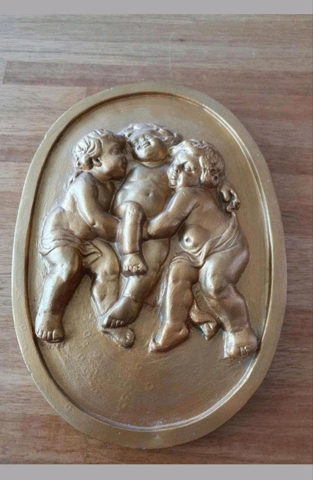 Cherubijnen, gevleugelde kinder figuren, engelen, putti, Ophalen of Verzenden