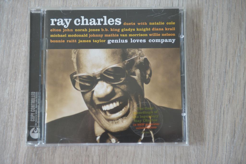 RAY CHARLES -- GENIUS LOVES COMPANY duets, Verzenden, Zo goed als nieuw