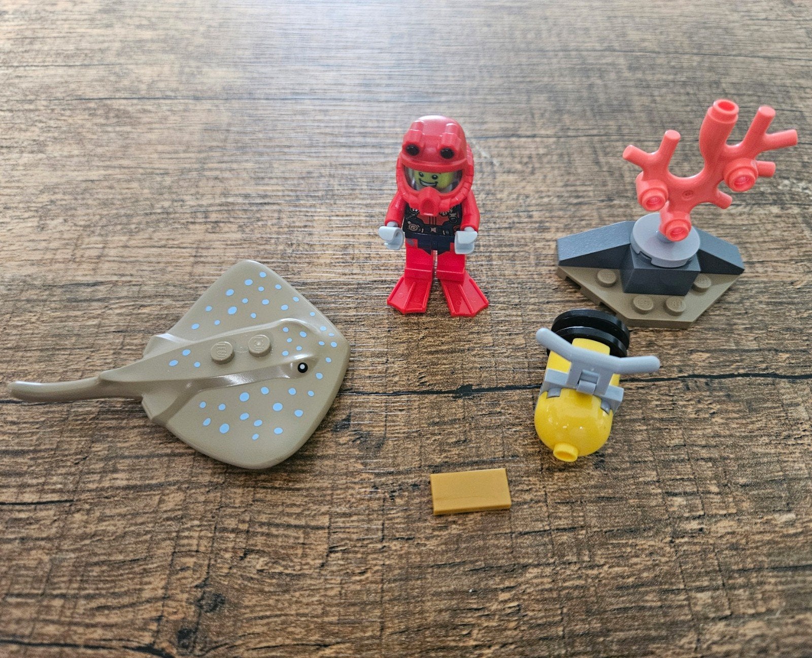 Lego City Oceaanduiker #30370 met rog en koraal, City, Lego, Ophalen of Verzenden, Zo goed als nieuw