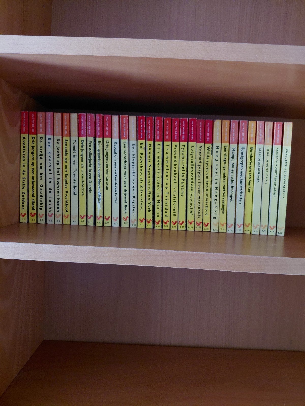 32 delen bob evers van willy van der heide, Boeken, Ophalen of Verzenden, Gelezen, Overige onderwerpen