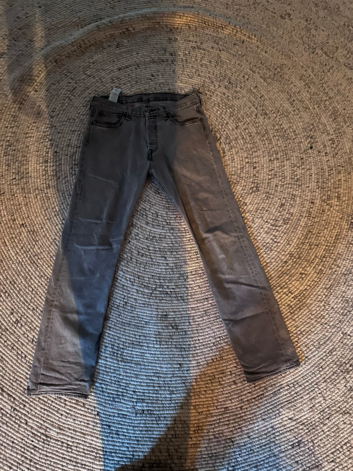 Levi's 101 Broek Maat XS, Ophalen of Verzenden, Gedragen, Maat 34 (XS) of kleiner, Grijs