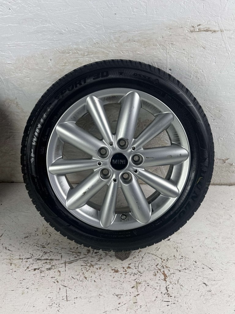 Originele Mini Cooper One velgen 16" 5x112 Style 508 winter, Niet ingevuld, Gebruikt, 16 inch, 175 mm