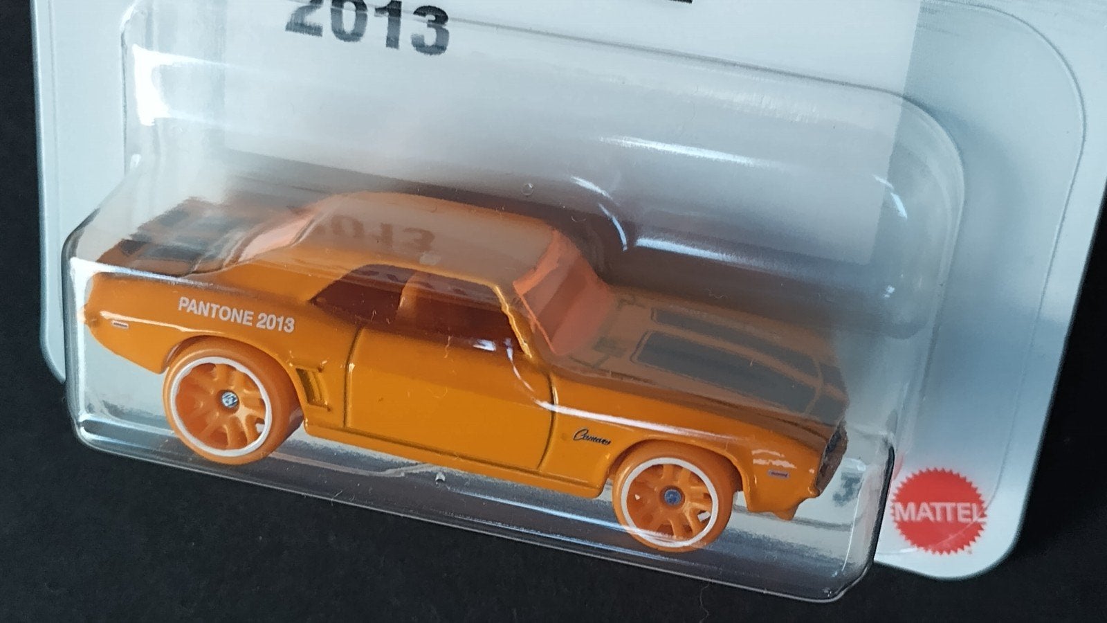 Chevrolet Copo Camaro 1969 1:64 Hotwheels Pantone Pol, Auto, Verzenden, Nieuw, M