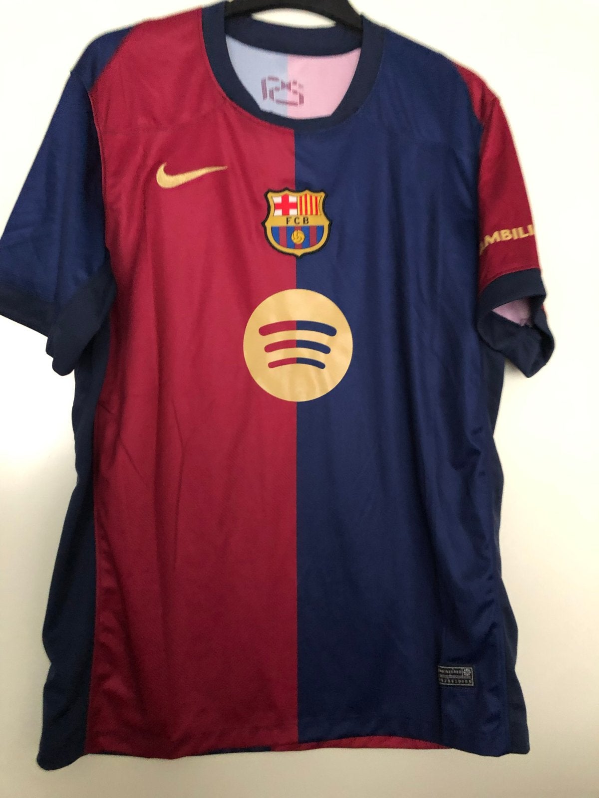 FC Barcelona Thuisshirt Lamine Yamal 19 - Nieuw, Maat L, Ophalen of Verzenden, Nieuw, Shirt
