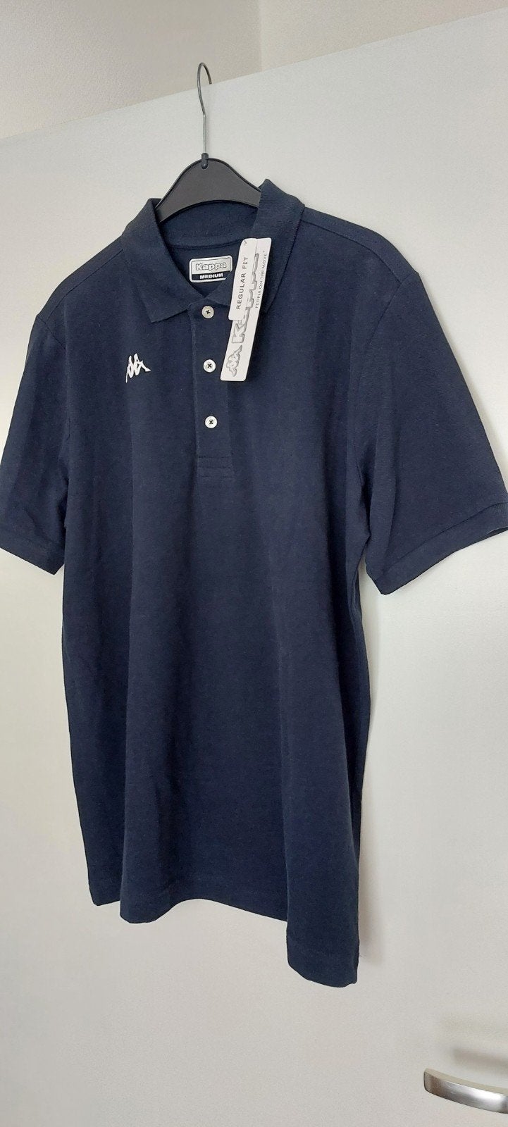 Blauw Kappa Polo maat M  nieuw!, Kleding | Heren, Polo's, Ophalen of Verzenden, Nieuw, Maat 48/50 (M), Blauw