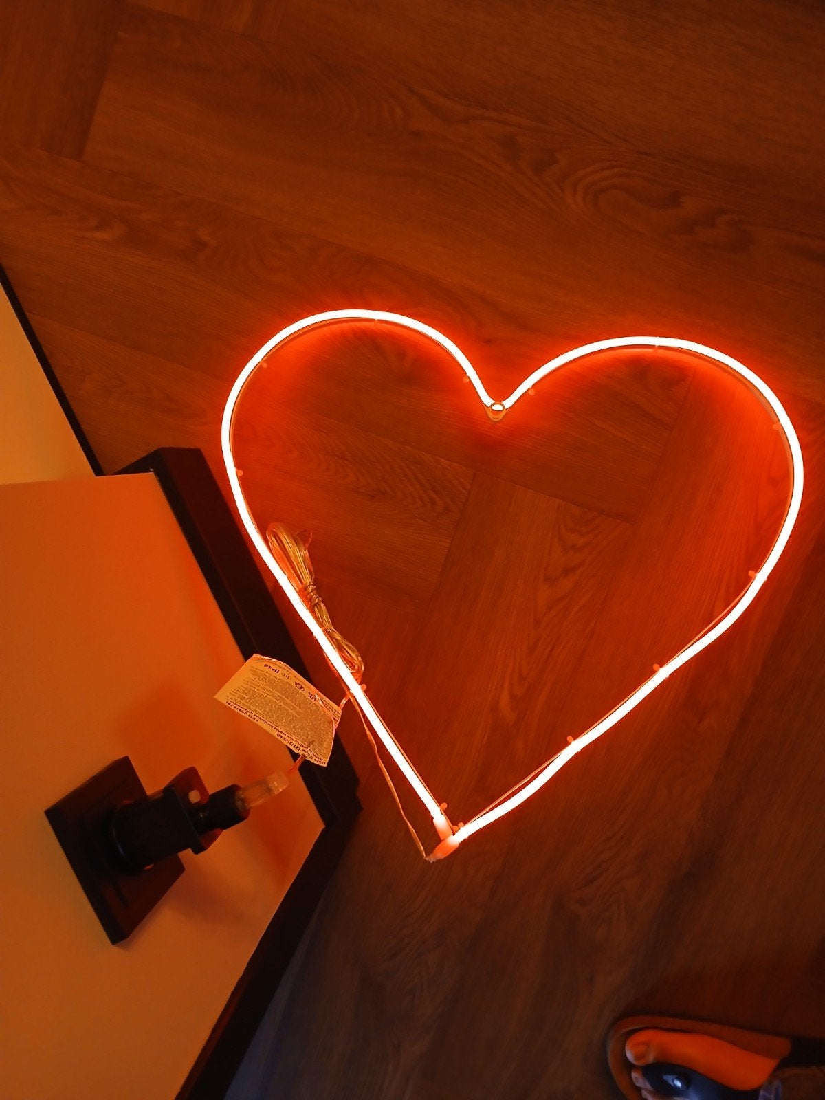 Nieuw Neon Hart LED Verlichting - Doos beschadi, Ophalen of Verzenden