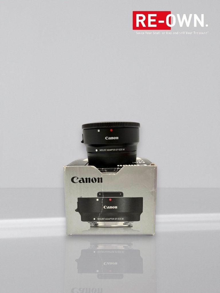 Canon Mount adapter EF-EOS-M (topstaat + doos + garantie), Audio, Tv en Foto, Fotografie | Lenzen en Objectieven, Canon, Canon